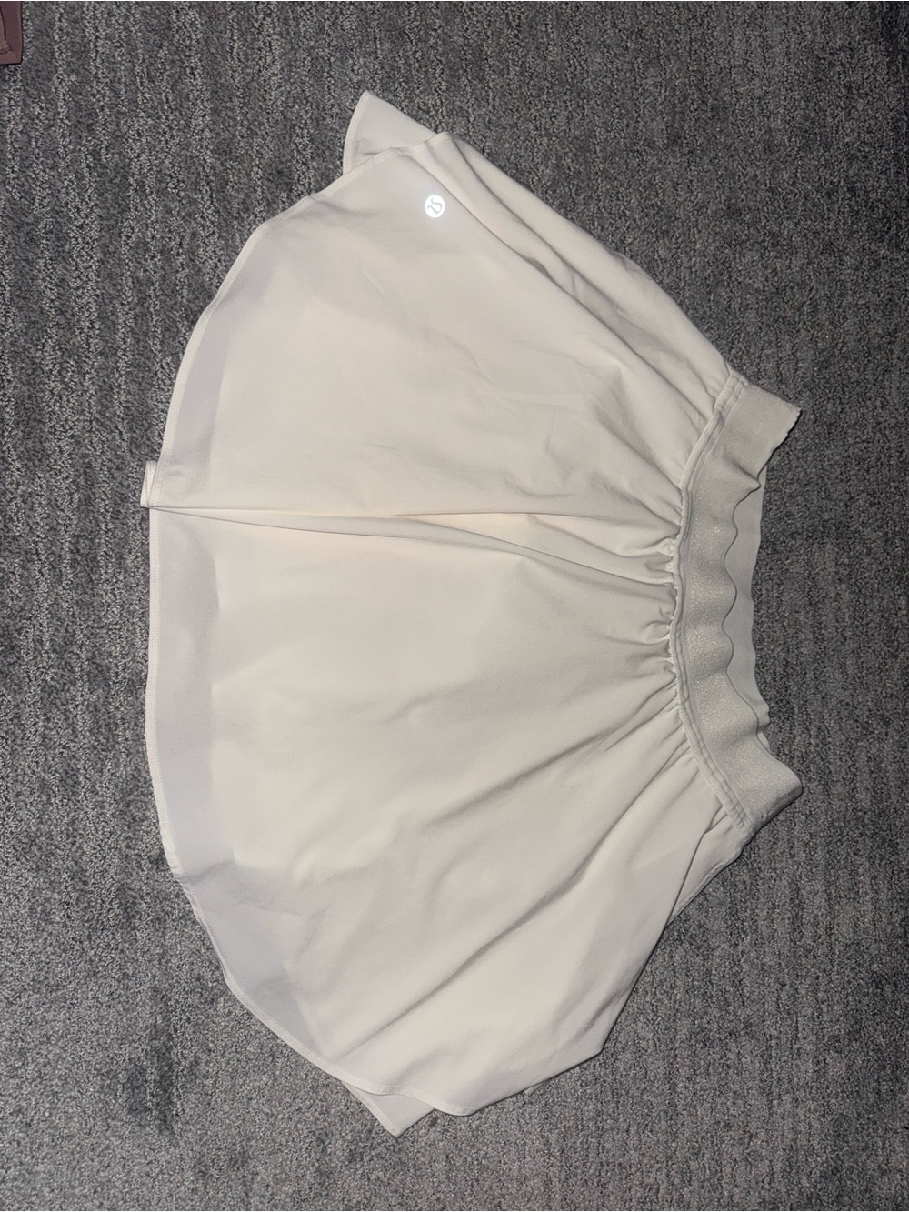 lululemon athletica Cream Mini Skirt